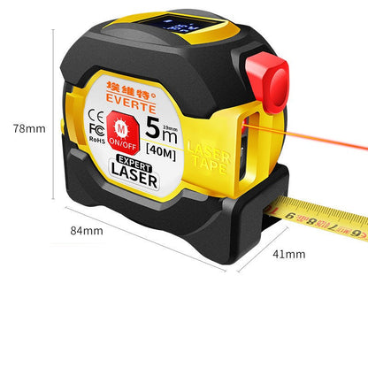 Laser Tape Measure Infrared Rangefinder