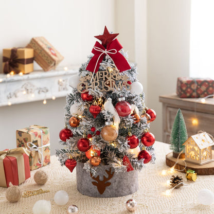 Décoration de Noël floquée à la mode pour la maison