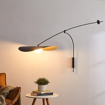 Lampe murale à bascule avec bras à bascule, salon moderne et Simple, atmosphère d'étude, chambre à coucher