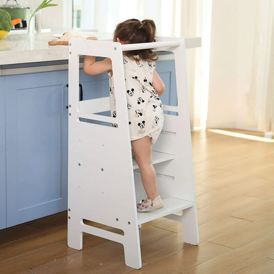 Tabouret auxiliaire pour que les enfants se lavent les pieds