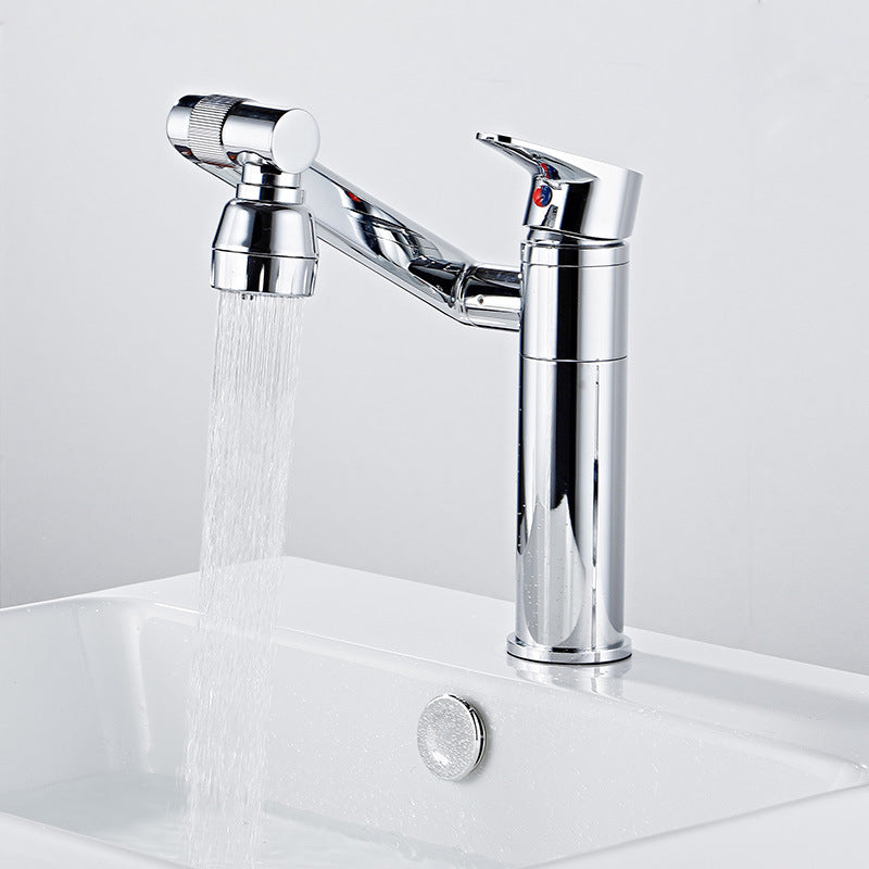 Single Wrench Type Washbasin Faucet For Home Use