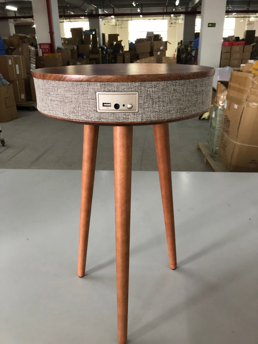 Haut-parleur Bluetooth, petite Table basse, chargement sans fil, petite Table ronde créative