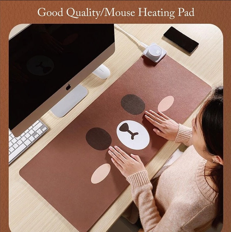 Heating Mouse Pad USB Heating Pad Heating Mouse Pad Office Warming Table Mat