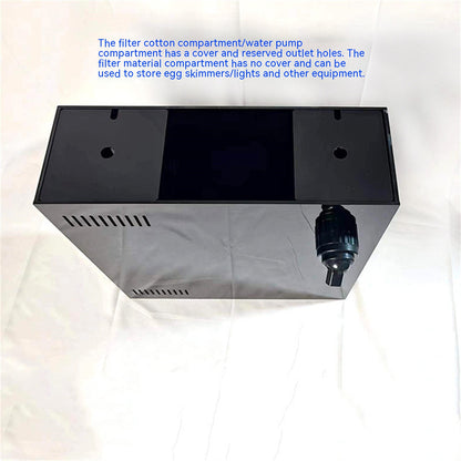 Fish Tank Back Filter Box Acrylic Side Filter Box