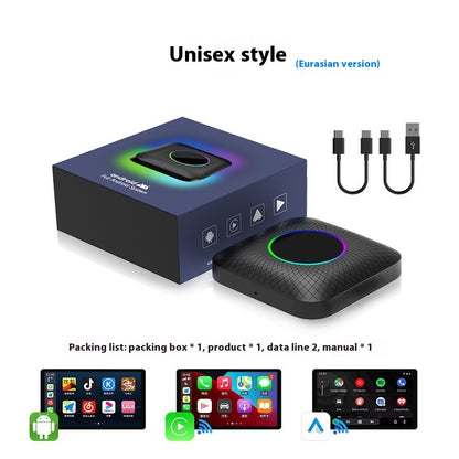 Carplay Smart Car Networking Box Original Car Wired To Wireless Qualcomm