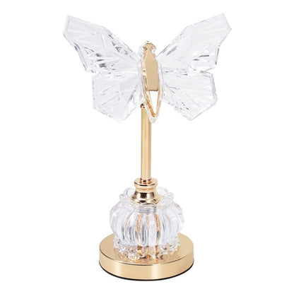 Lampe de table papillon chambre chevet lumière d'ambiance créative