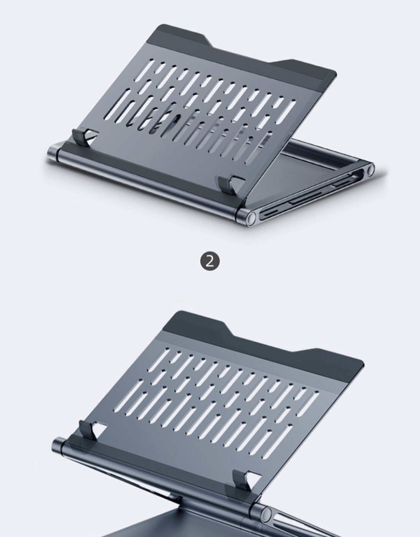 Support pour ordinateur portable avec station d'accueil 8 en 1