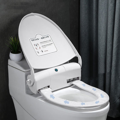 Intelligent Automatic Change Cover Toilet Lid Disposable Film Cover