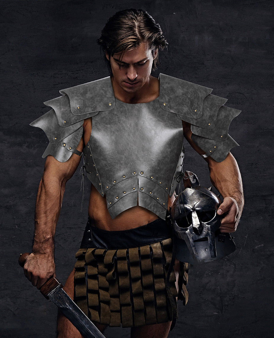 Halloween Stage Props PU Leather Armor