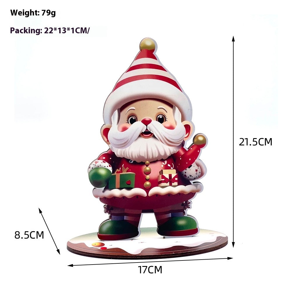 Cartoon Christmas Decorations Desktop Home