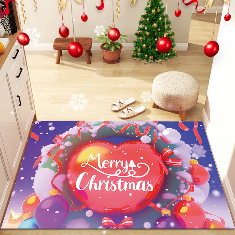 Christmas Home Decorative Bay Window Bedside Carpet