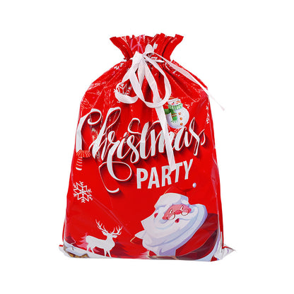 Home Fashion Simple Drawstring Christmas Gift Bag Suit