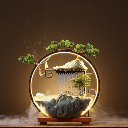 Creative Living Room Entrance Office Desktop Flowing Water To Attract Wealth And Prosperity Ornaments