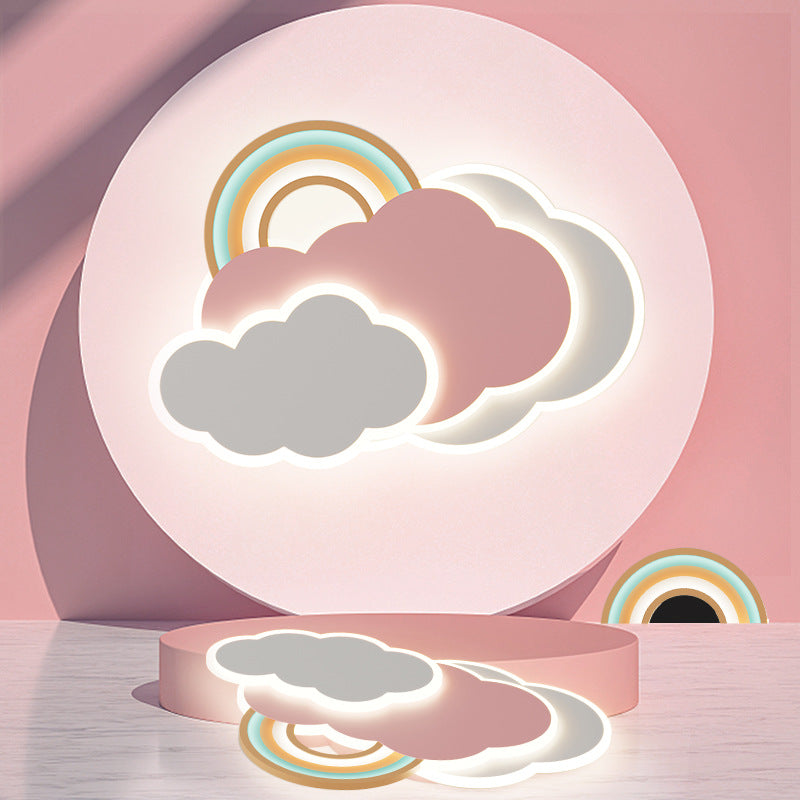 Plafonnier pour enfants Rainbow Cloud