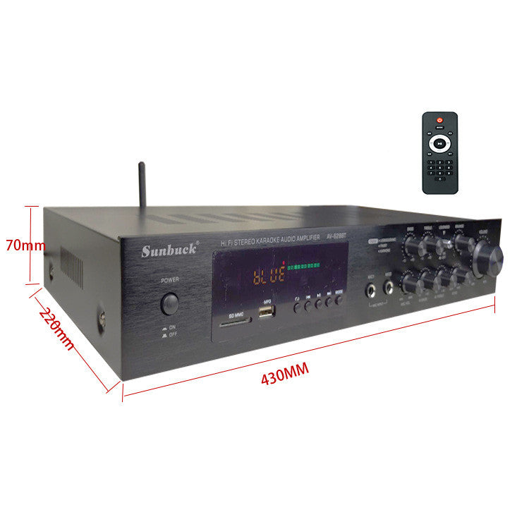 5-Channel High-power Household Bluetooth Power Amplifier