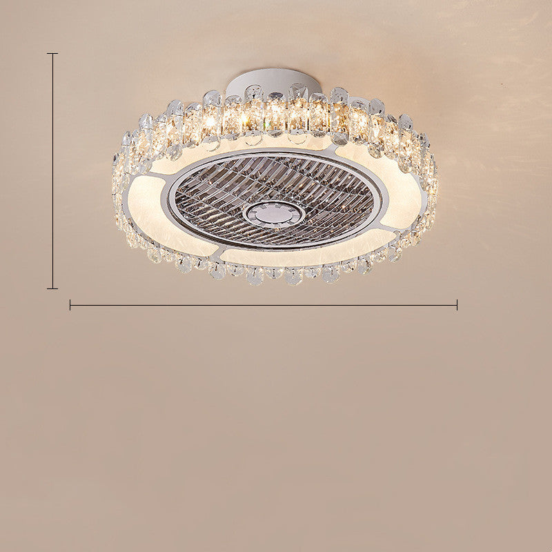 Lampe de ventilateur électrique de salle à manger de chambre à coucher montée au plafond