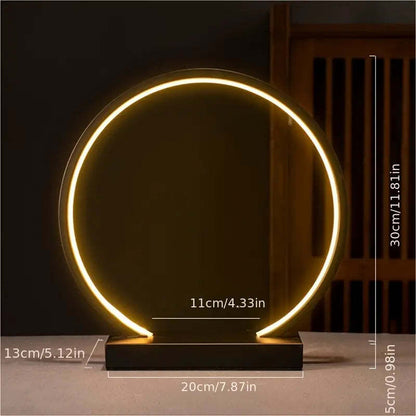 Nuevo anillo de lámpara LED de estilo chino con reflujo de incienso para decoración zen creativa para el hogar y la sala de estar