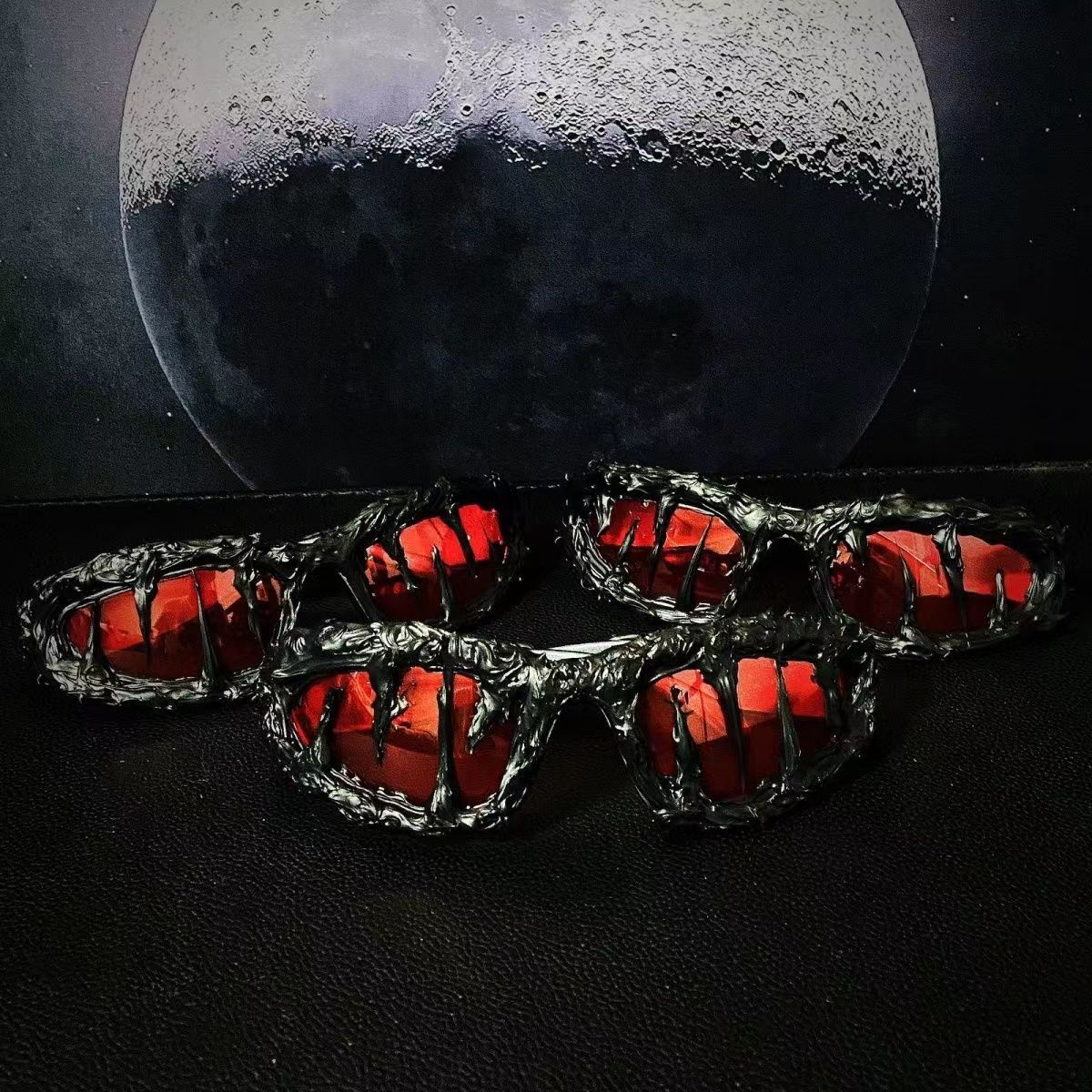 Halloween American Dark Tabby Epoxy Sunglasses