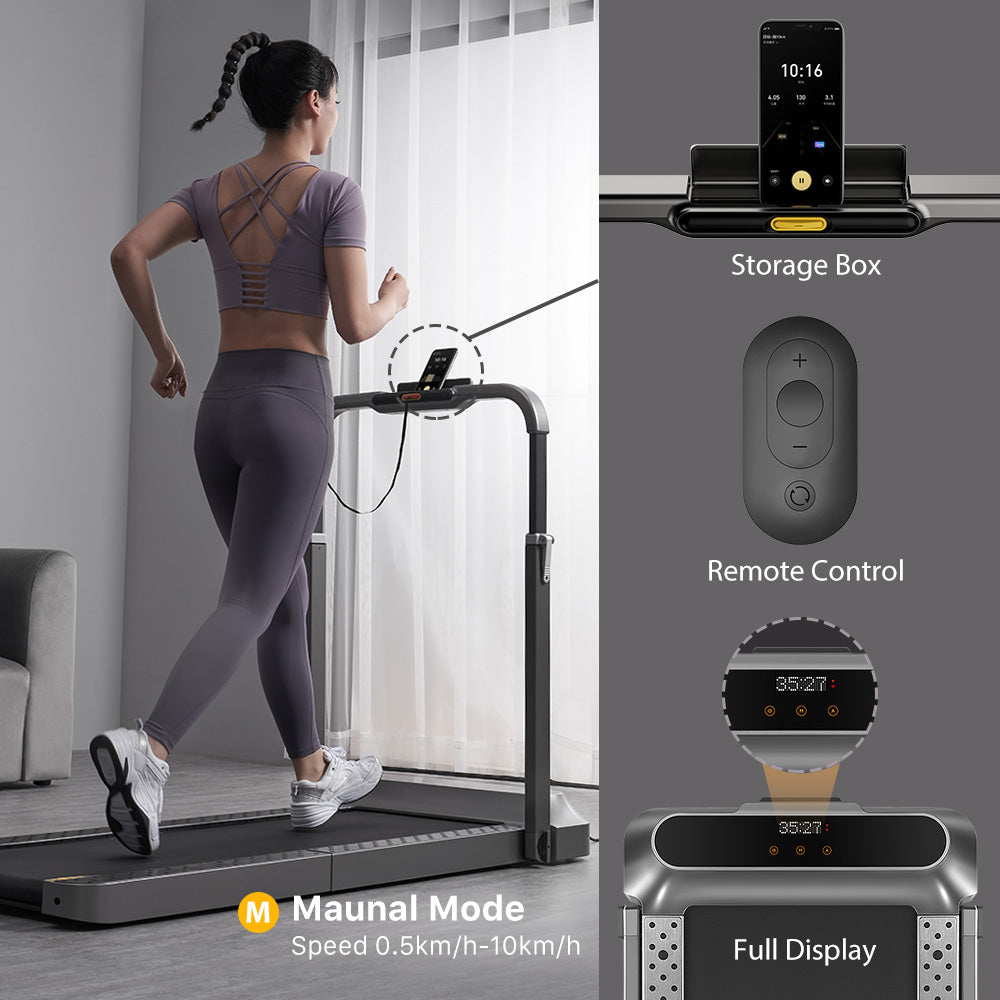 Household Models Silent Foldable Small No-installation Treadmill