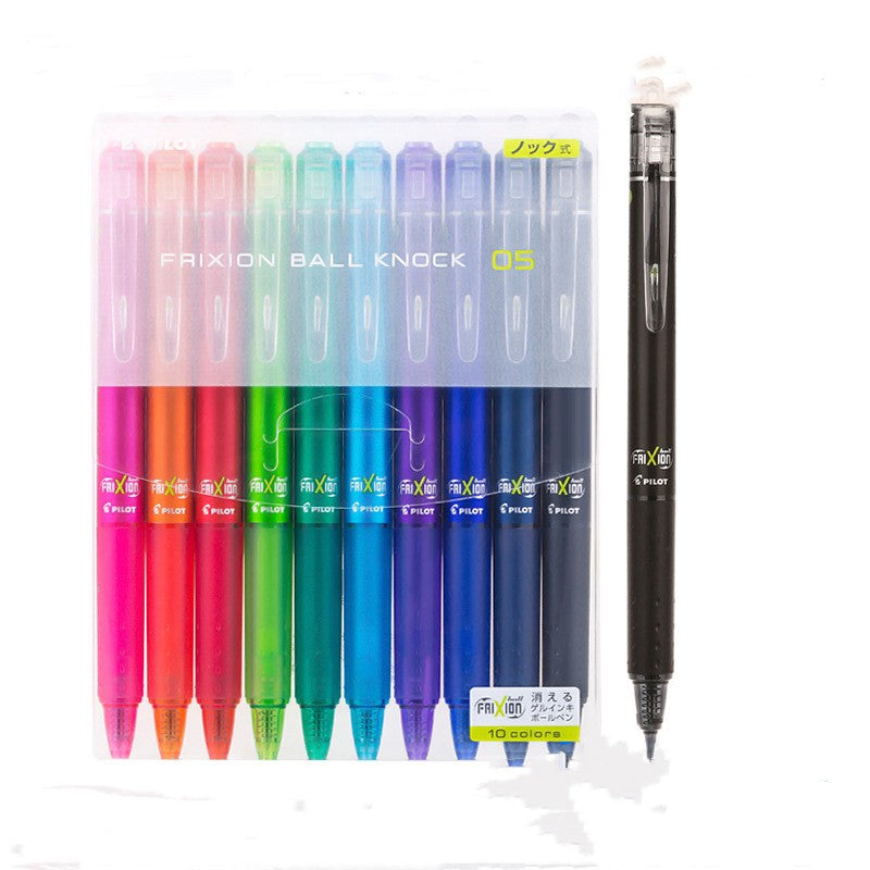 Potluck Pen Scrub Easy Erase Color Neutral Pen Press Set