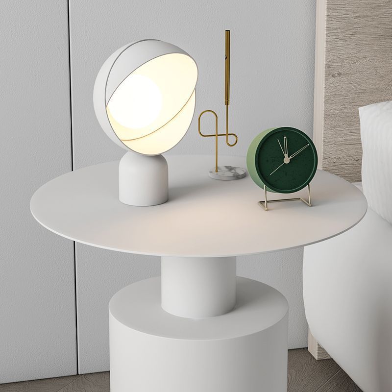 Nordic Style Modern Simple Bedside Table Bedroom Round Small Table