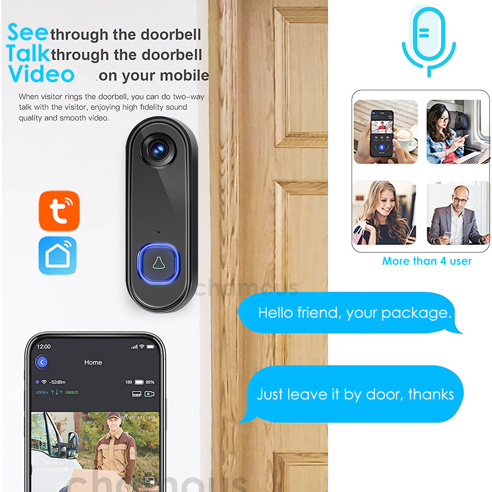 Home Phone Integrated Control Doorbell