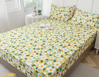 Drap-housse Sandwich avec taie d'oreiller, drap et housse de matelas