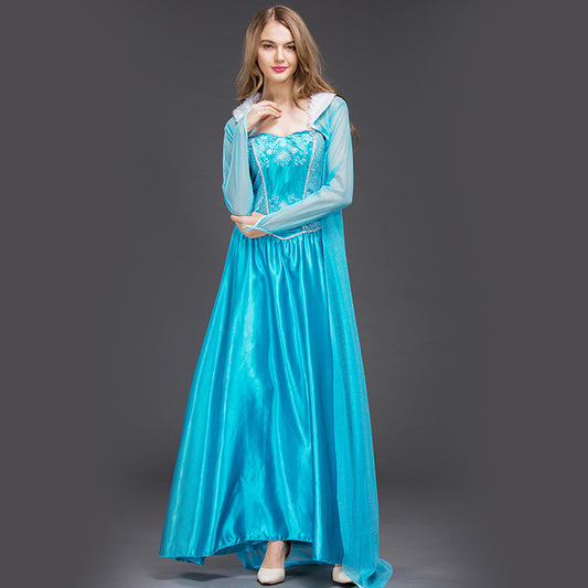 Costumes de scène de cosplay d'Halloween pour dames Robes de princesse