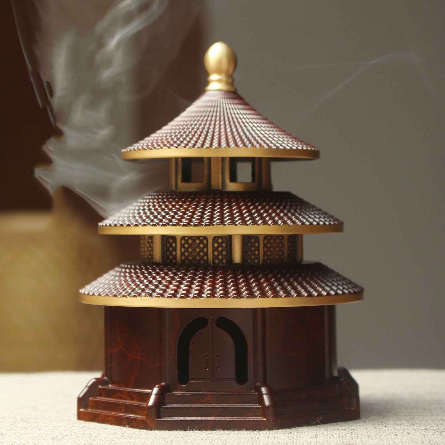 Home Tian Tan Shape Incense Burner Ornaments