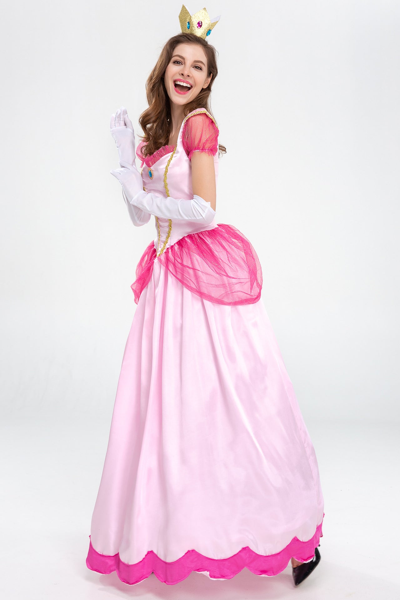 Costume de scène de robe de princesse de fête d'Halloween