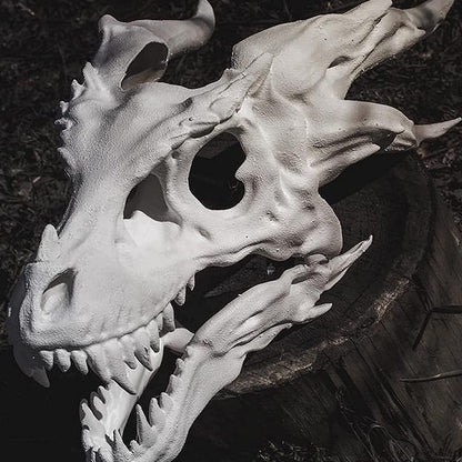 Halloween Simulation Dragon Bone Mask Headgear