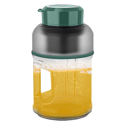 Vaso de batidora portátil de 1500ml, mezcladores de frutas, extractores de frutas, licuadora eléctrica portátil para cocina, exterior, hogar y oficina