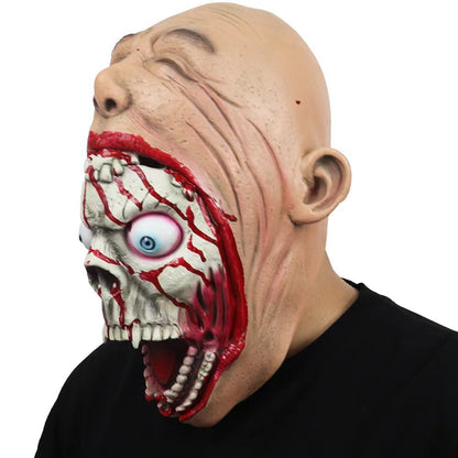 Halloween Horror Alien Demon Mask Big Mouth Zombie