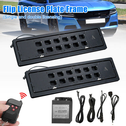 Front And Rear Dual License Plate Electric Vehicle License Plate Holders