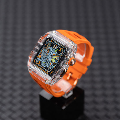 Ultra Transparent Watch Case Fluororubber