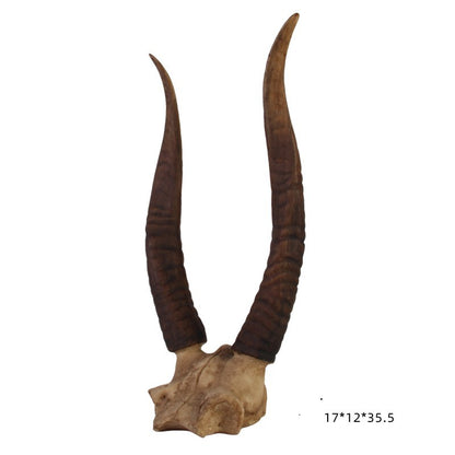 Sheep Horn Animal Skull Home Decoration