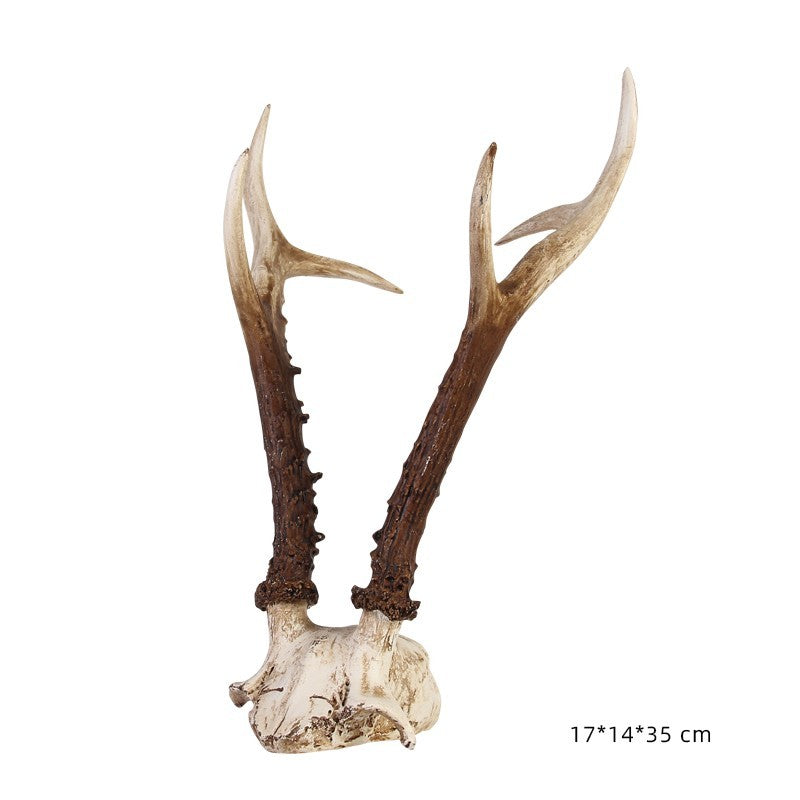 Sheep Horn Animal Skull Home Decoration