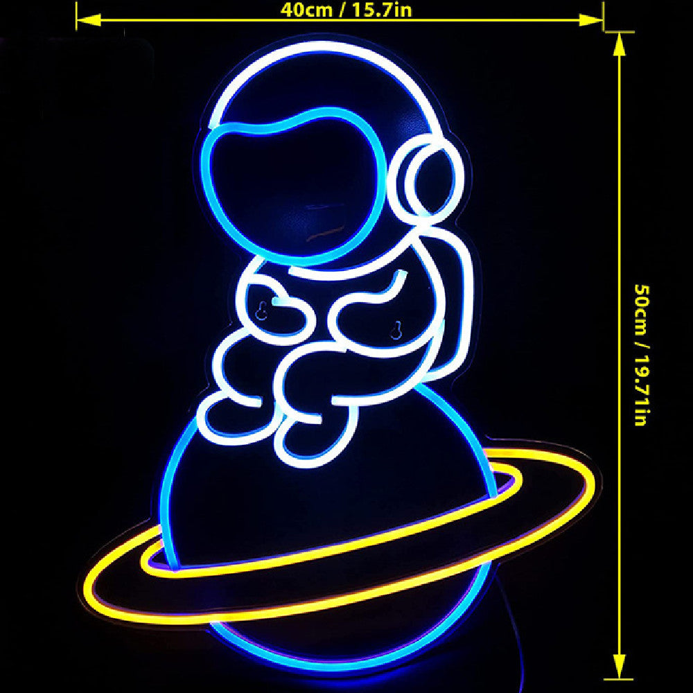 New Glowing Astronaut Neon Light