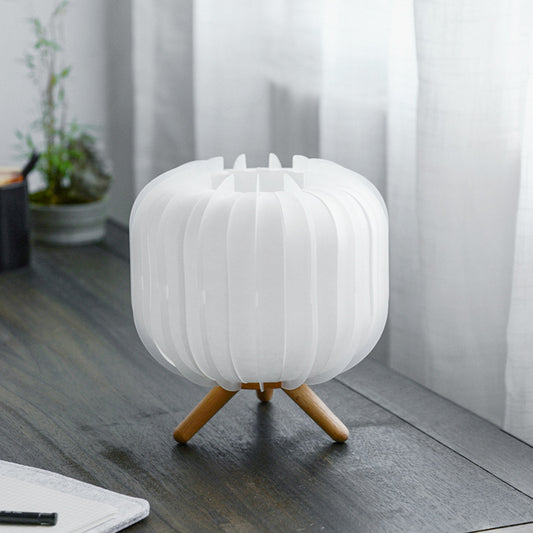 Japanese Style Bedside Lamp Table Lamp Ins Wind White Simple