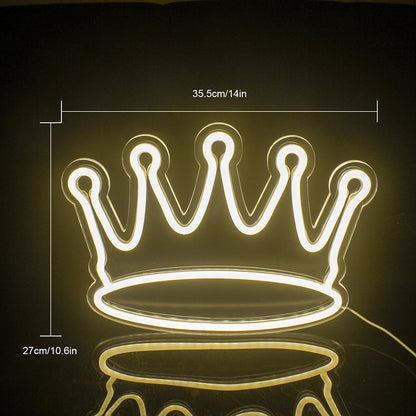 Net Celebrity Atmosphere Glow Crown Neon