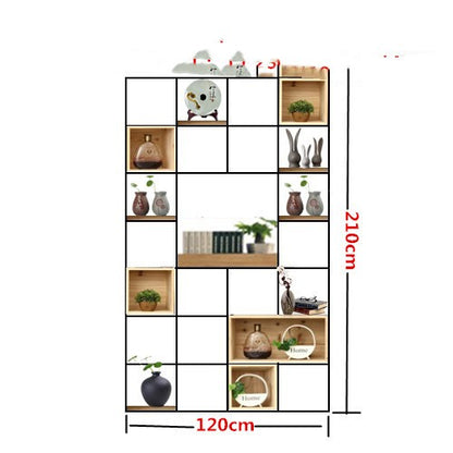 Estante de esquina para restaurante, estantería moderna y sencilla para sala de estar