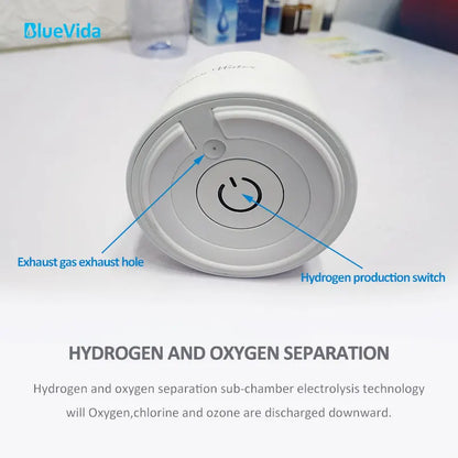 BlueVida SPE&amp;PEM Générateur d'eau à haute concentration d'hydrogène avec 2 modes de travail et mode autonettoyant et peut absorber l'hydrogène