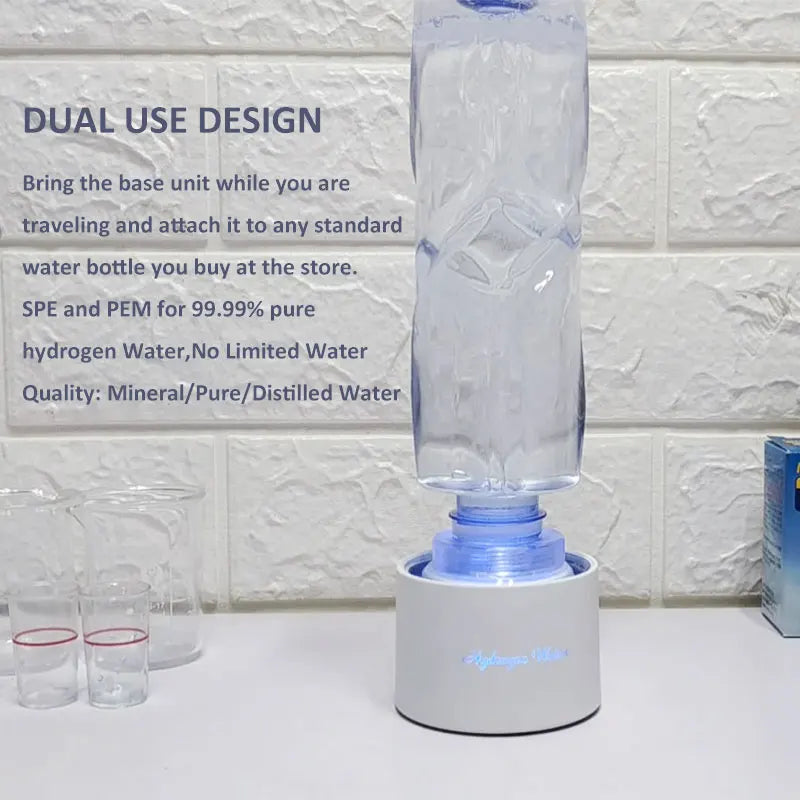 BlueVida SPE&amp;PEM Générateur d'eau à haute concentration d'hydrogène avec 2 modes de travail et mode autonettoyant et peut absorber l'hydrogène