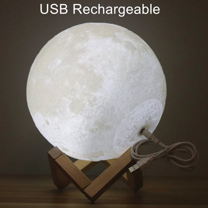 Customized Moon Night Light Lamp with Photo & Text,USB Rechargeable,3D Printed,Personalized Picture Gifts for Birthday,Holiday