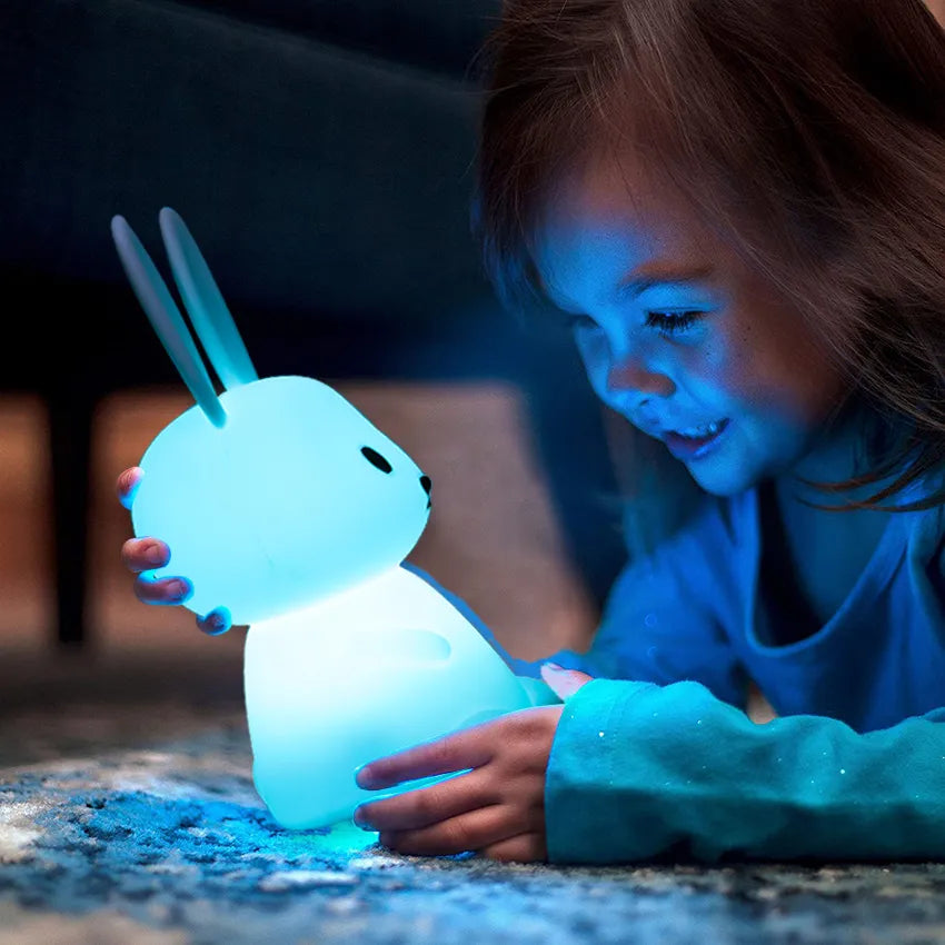 LED veilleuse Luz Nocturna Infantil Nachtlampje pour maternelle chambre lampe tactile capteur chambre décor mignon cadeau pour enfants enfants