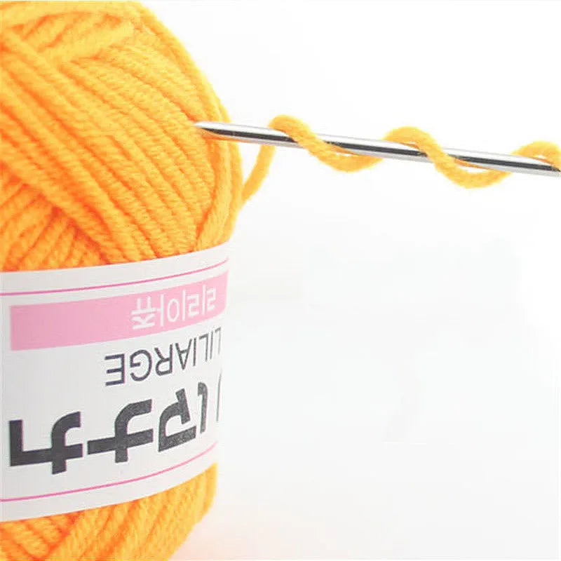 Fil de laine à tricoter en coton doux et doux pour bébé, 25G, fil de fibres épaisses, fil de velours, laine à tricoter à la main, fil au Crochet pour bricolage, transpiration