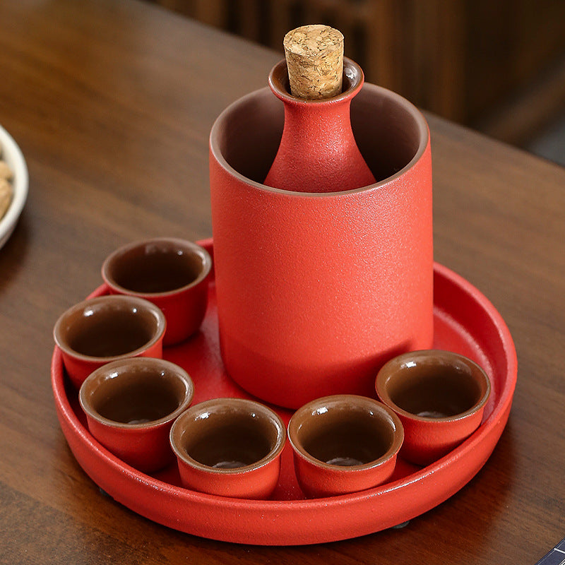 Récipient chauffant pour la tasse de foire aux alcools de costume de vin