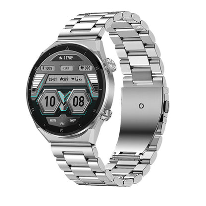 Reloj inteligente DT3promax con llamadas Bluetooth, cargador inalámbrico NFC, voz AI, GPS, seguimiento de movimiento, pago sin conexión