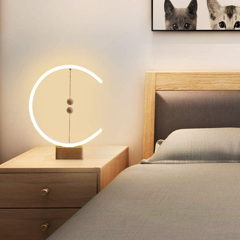 Smart Remote Control Creative Table Lamp Magnetic Suspension