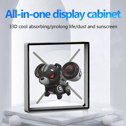 3d Holographic Advertising Machine Projector Aluminum Alloy Cover